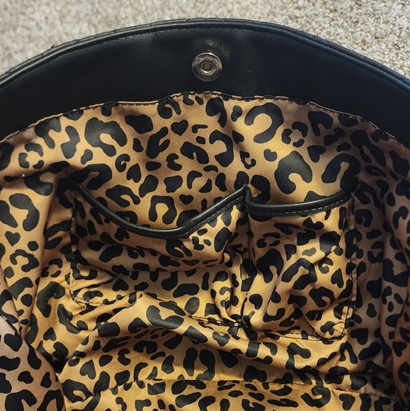 Jessica Simpson Large Quilted Handbag Tote Purse - Picture 6 of 9